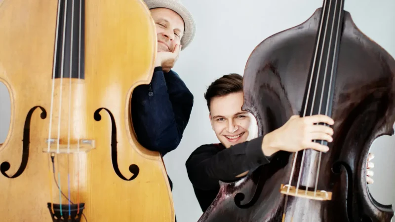 Ein Doppelkonzert für Kontrabass
