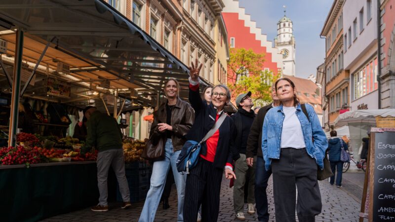 Zeitreise und Marktgenuss